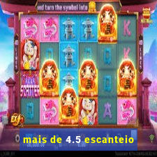 mais de 4.5 escanteio