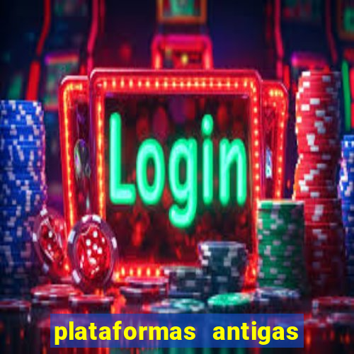 plataformas antigas de jogos