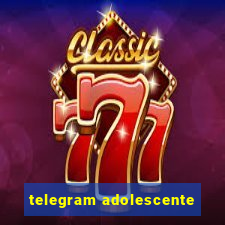 telegram adolescente