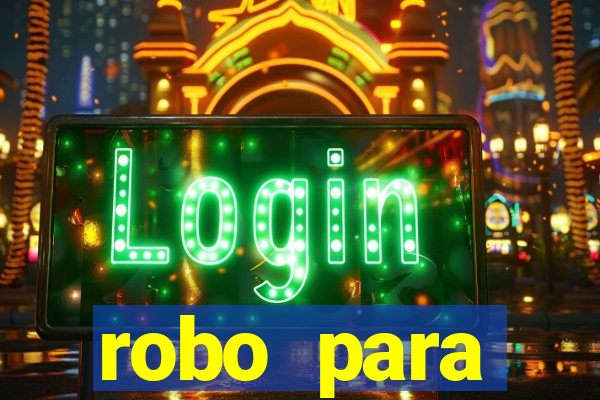 robo para plataforma de jogos