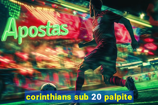 corinthians sub 20 palpite