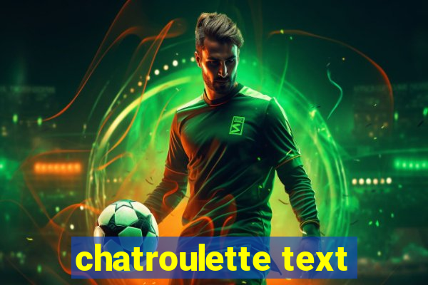 chatroulette text