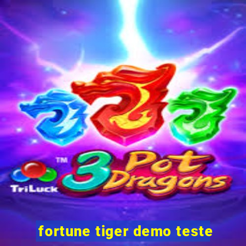 fortune tiger demo teste