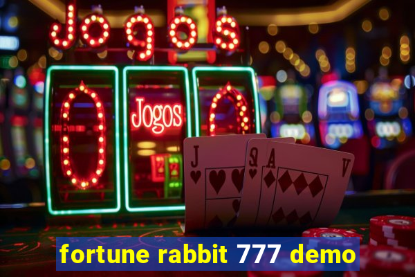 fortune rabbit 777 demo