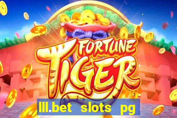 lll.bet slots pg online games