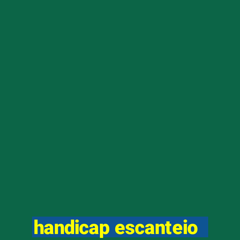 handicap escanteio