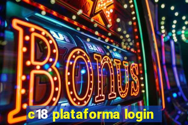 c18 plataforma login