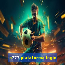 c777 plataforma login