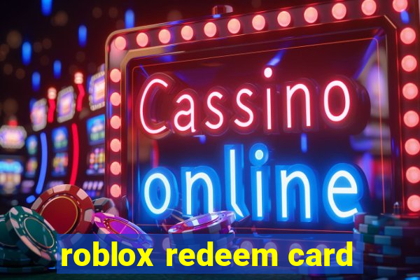 roblox redeem card