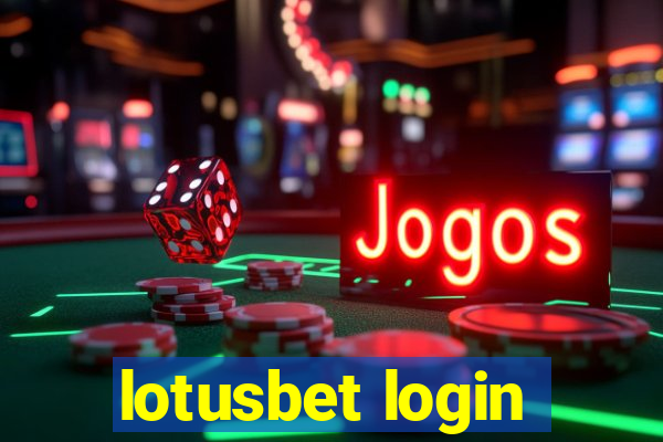 lotusbet login