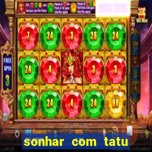 sonhar com tatu jogo do bicho