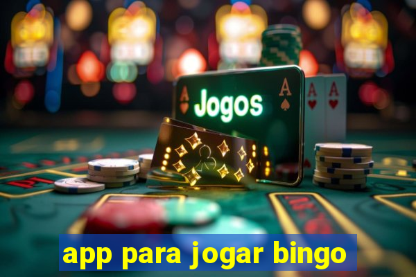 app para jogar bingo