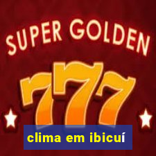 clima em ibicuí